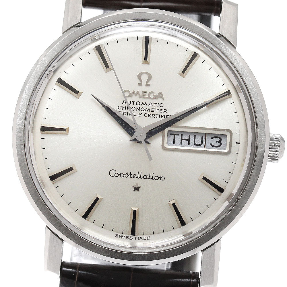 OMEGA Constellation 168.016 Day Date Cal.751 Silver Dial Automatic Men's Watch_945206
