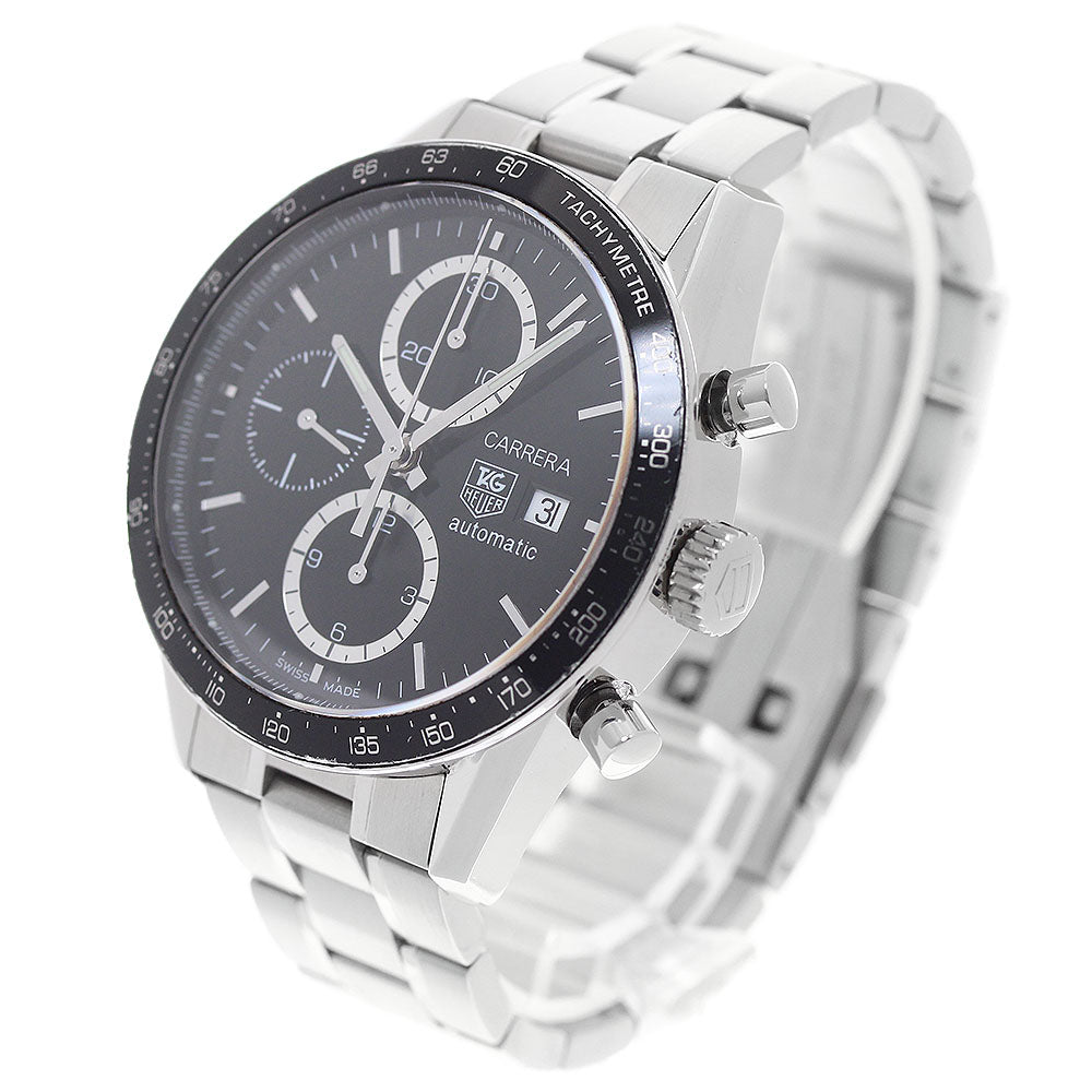 TAG HEUER Carrera CV2010-2 Chronograph black Dial Automatic Men's Watch_945221