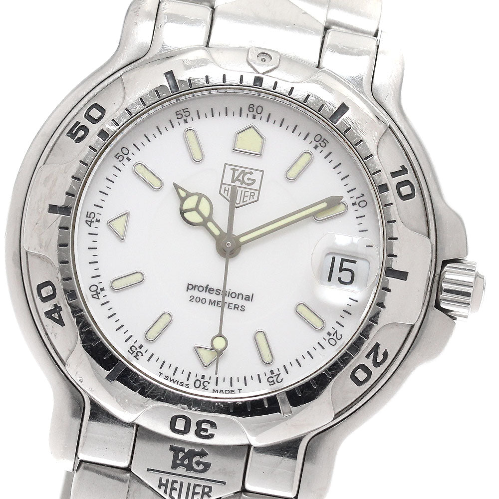 TAG HEUER 6000 series professional 200m WH1111-K1 Date Quartz Men's Watch_945260