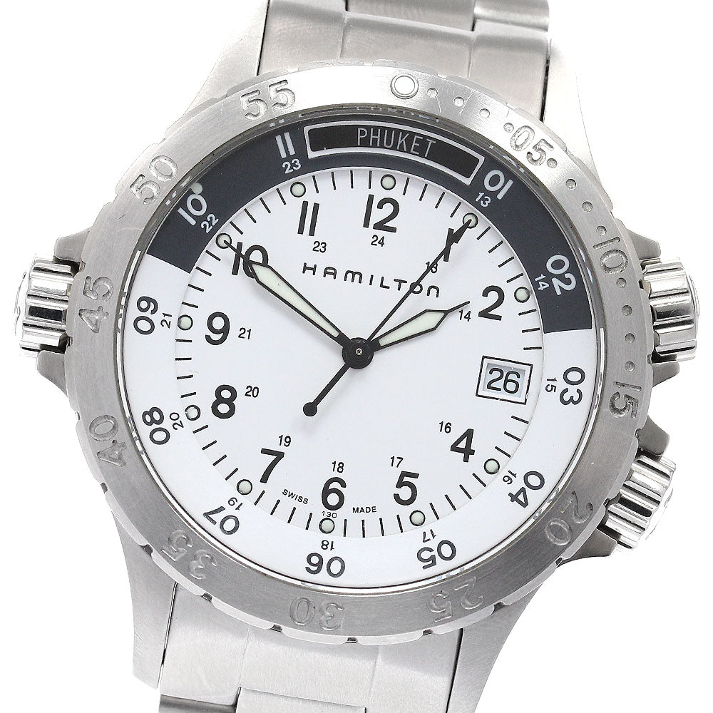 HAMILTON Khaki Navy Sub H745510/H74551113 Date Quartz Men's Watch_945262