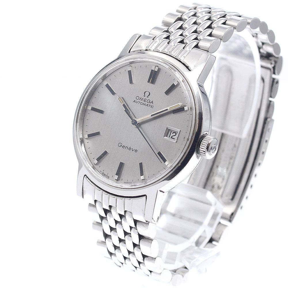 OMEGA Geneve 166.0098 Cal.1481 Rice Bracelet Silver Dial Automatic Men's_945264