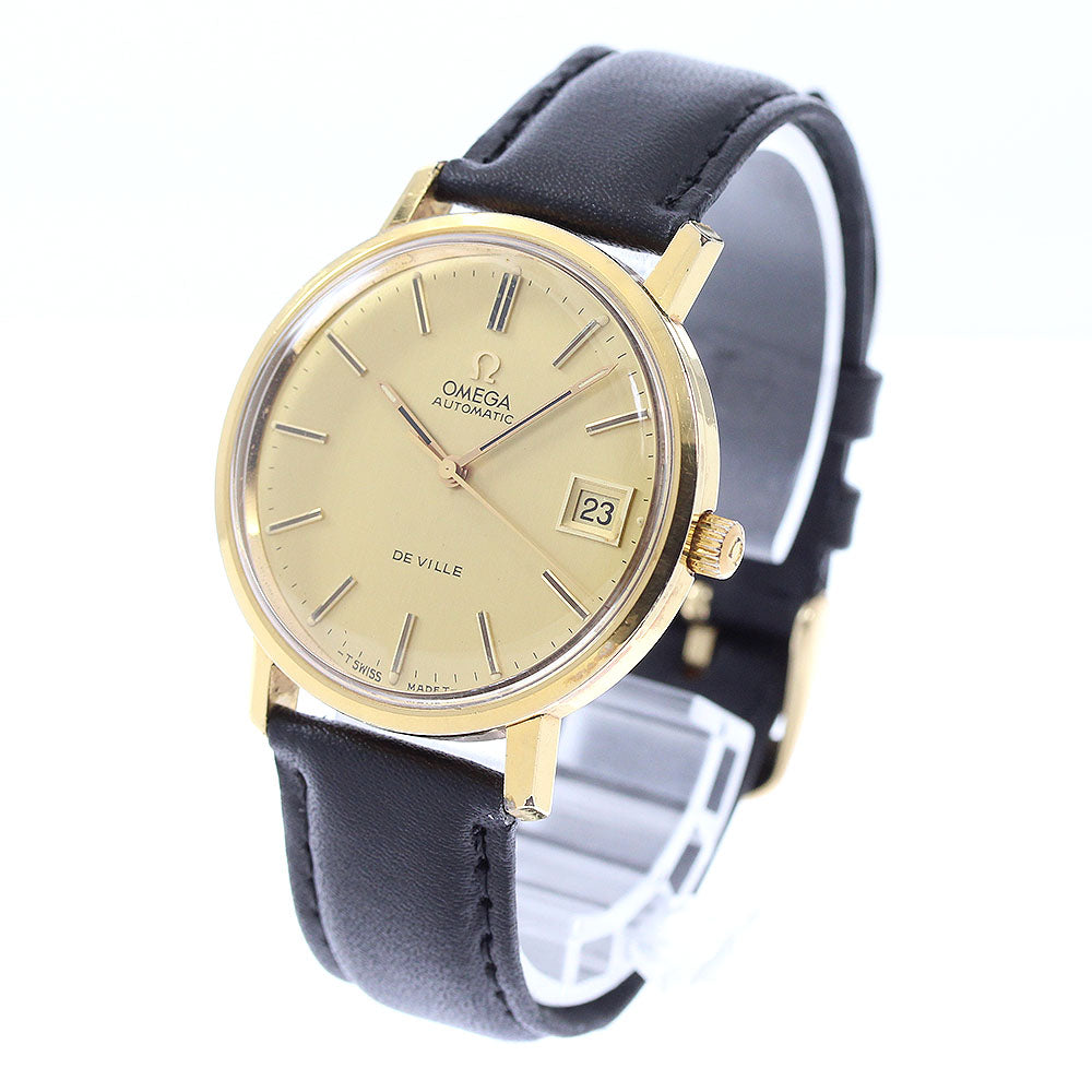 OMEGA De Ville 166.0161 Date Cal.1012 gold Dial Automatic Men's Watch_945274
