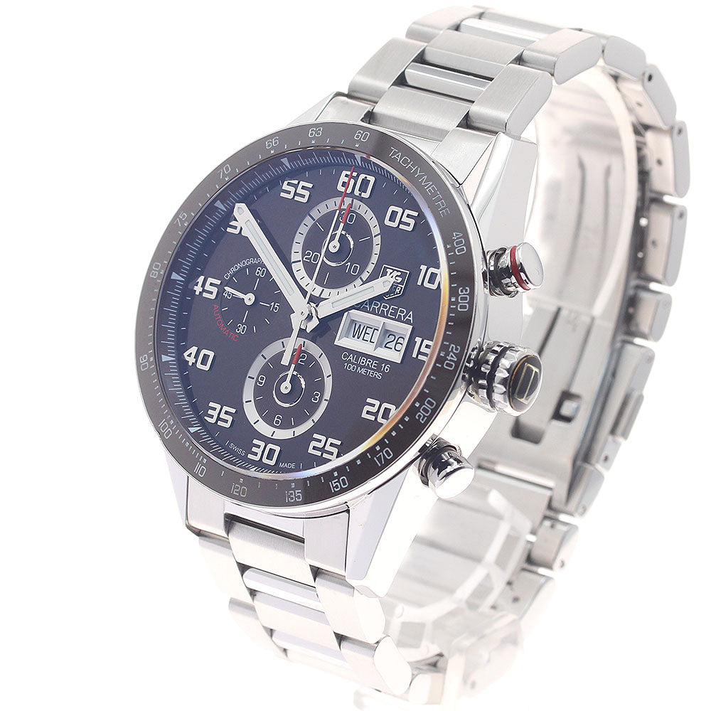 TAG HEUER Carrera Caliber 16 CV2A1S Day-Date Brown Dial Automatic Men's_945277