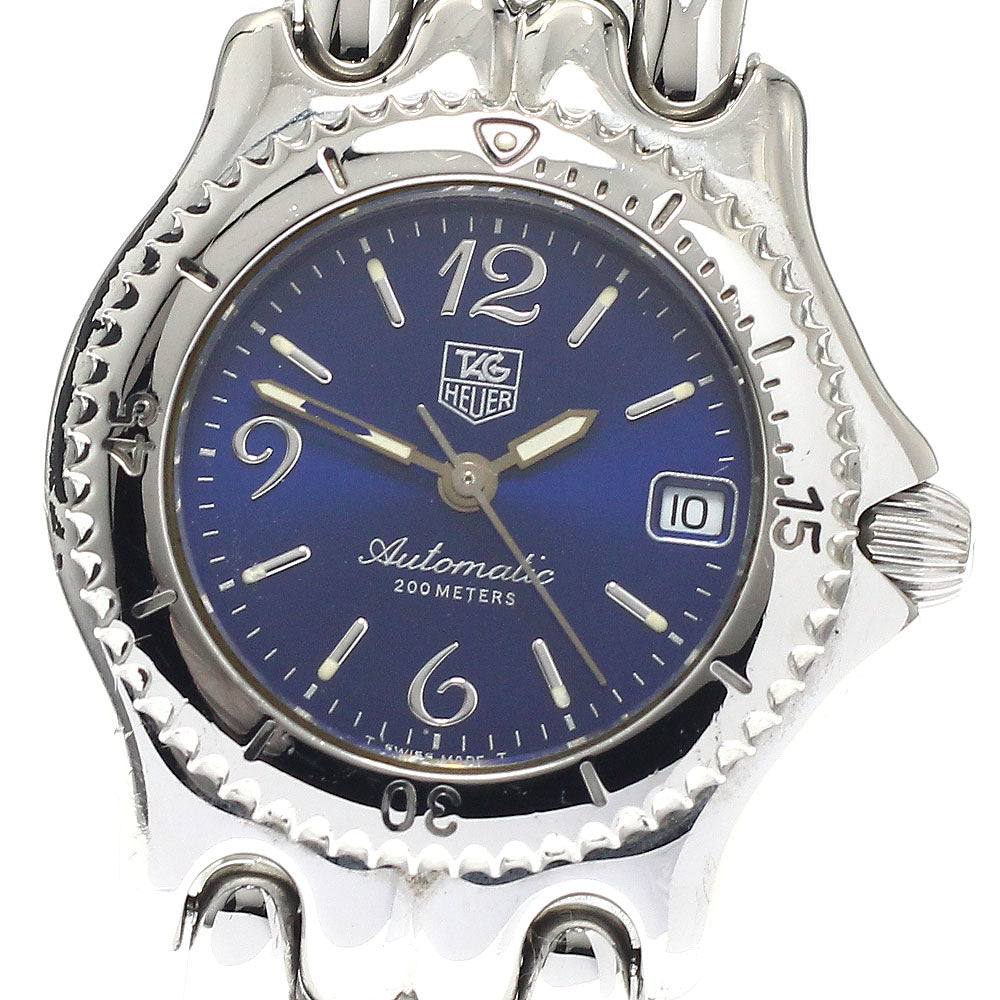 TAG HEUER S/el WG2311 Date blue Dial Automatic Ladies Watch_945286