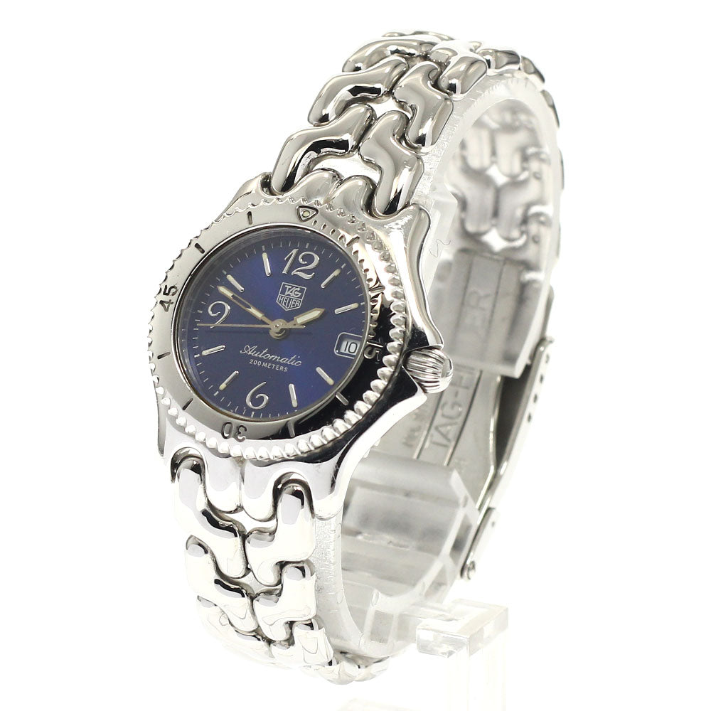 TAG HEUER S/el WG2311 Date blue Dial Automatic Ladies Watch_945286