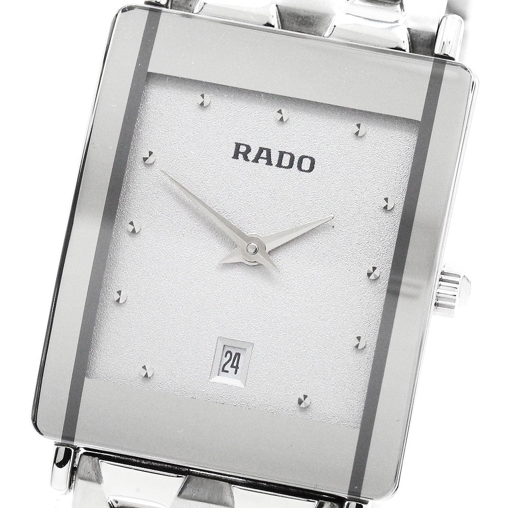RADO Diastar 160.0486.3 Date Silver Dial Quartz Boy's Watch_945288