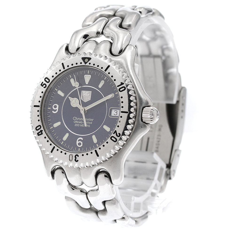 TAG HEUER S/el WG5114-P0 Date Navy Dial Automatic Men's Watch_945299