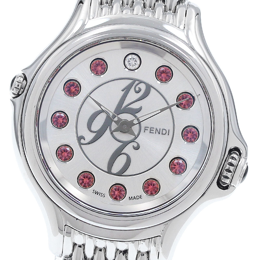 FENDI Crazy carat 002-10500L Silver Dial Quartz Ladies Watch_945308