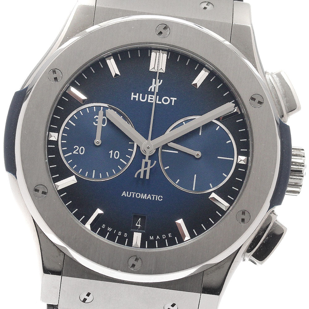 HUBLOT Classic fusion 521.NX.6670.LR.JPN18 Chronograph deep blue Dial Automatic Men's Watch_945352