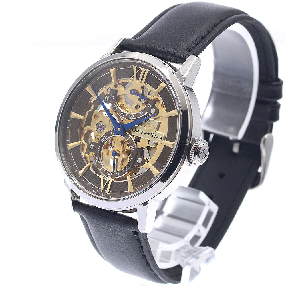 ORIENT Orient star WZ0051DX Power reserve skeleton Dial Hand Winding Men's Watch_945357