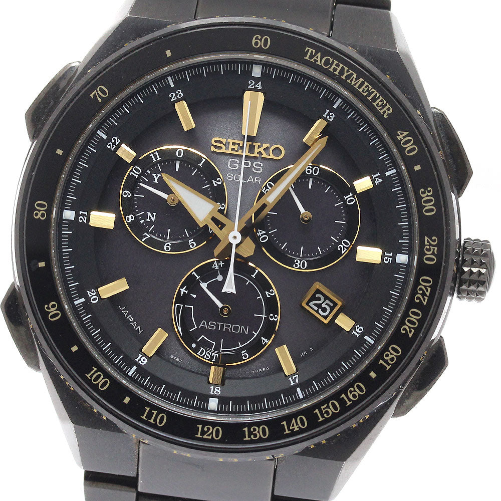 SEIKO Astron SBXB131/8X82-0AR0-1 Date Solar Powered Radio Men's Watch_945366