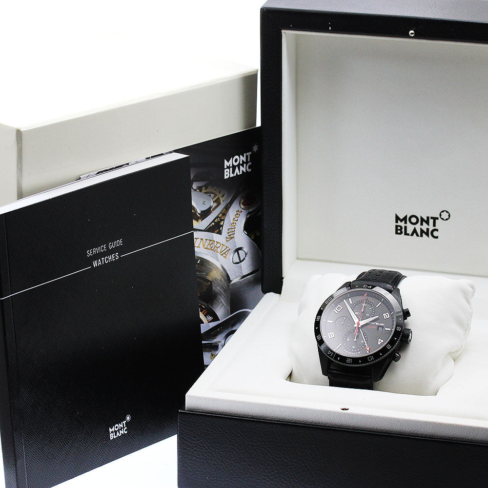 MONTBLANC Time walker 116101 Chronograph Black Dial Automatic Men's Watch_945367