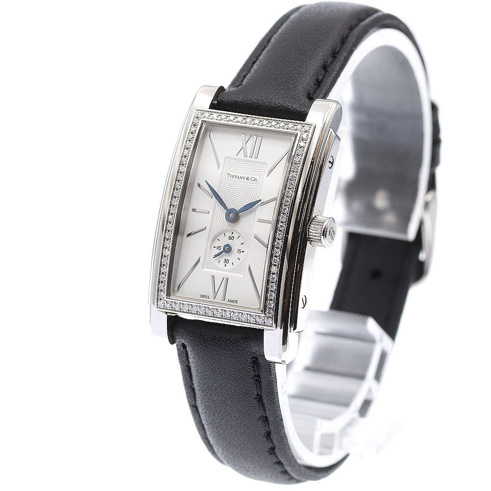 TIFFANY&Co. ground Z0035.13.10B21A40A Silver Dial Quartz Ladies Watch_945389