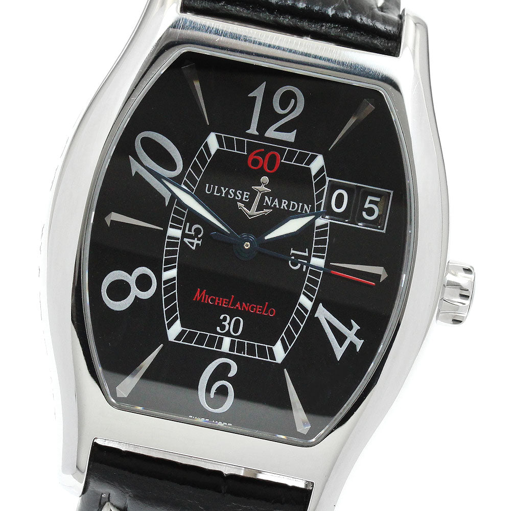 Ulysse Nardin Michelangelo 233-68 Big date black Dial Automatic Men's Watch_945390