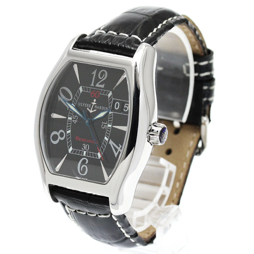Ulysse Nardin Michelangelo 233-68 Big date black Dial Automatic Men's Watch_945390