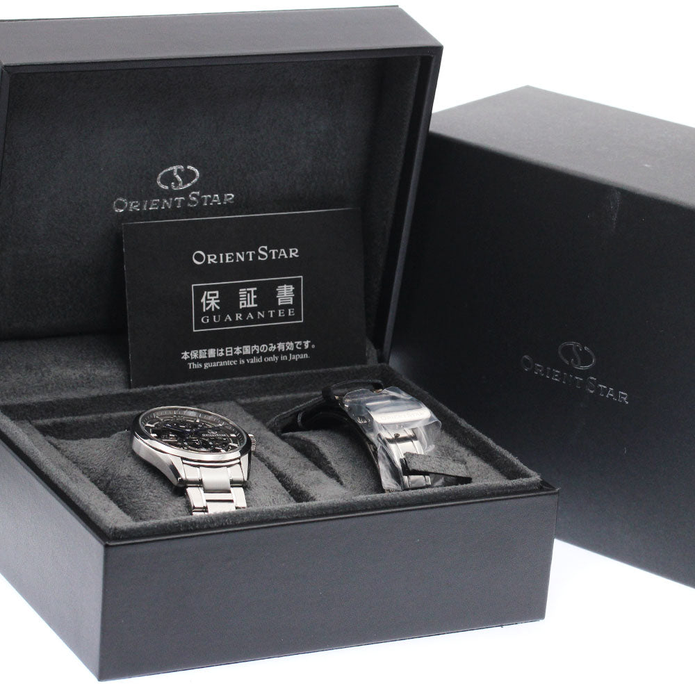 ORIENT Orient Star M34 F8 Skeleton F8B6-UAC0/RK-AZ0102N Power reserve small seconds Skeleton / Silver Dial Hand Winding Men's Watch_945395