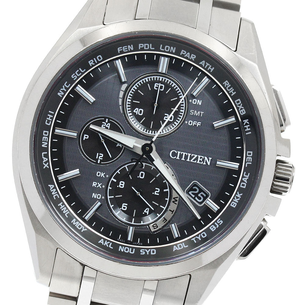 CITIZEN Atessa AT8040-57E/H804-T018696 Solar Powered Radio Men's Watch_945398