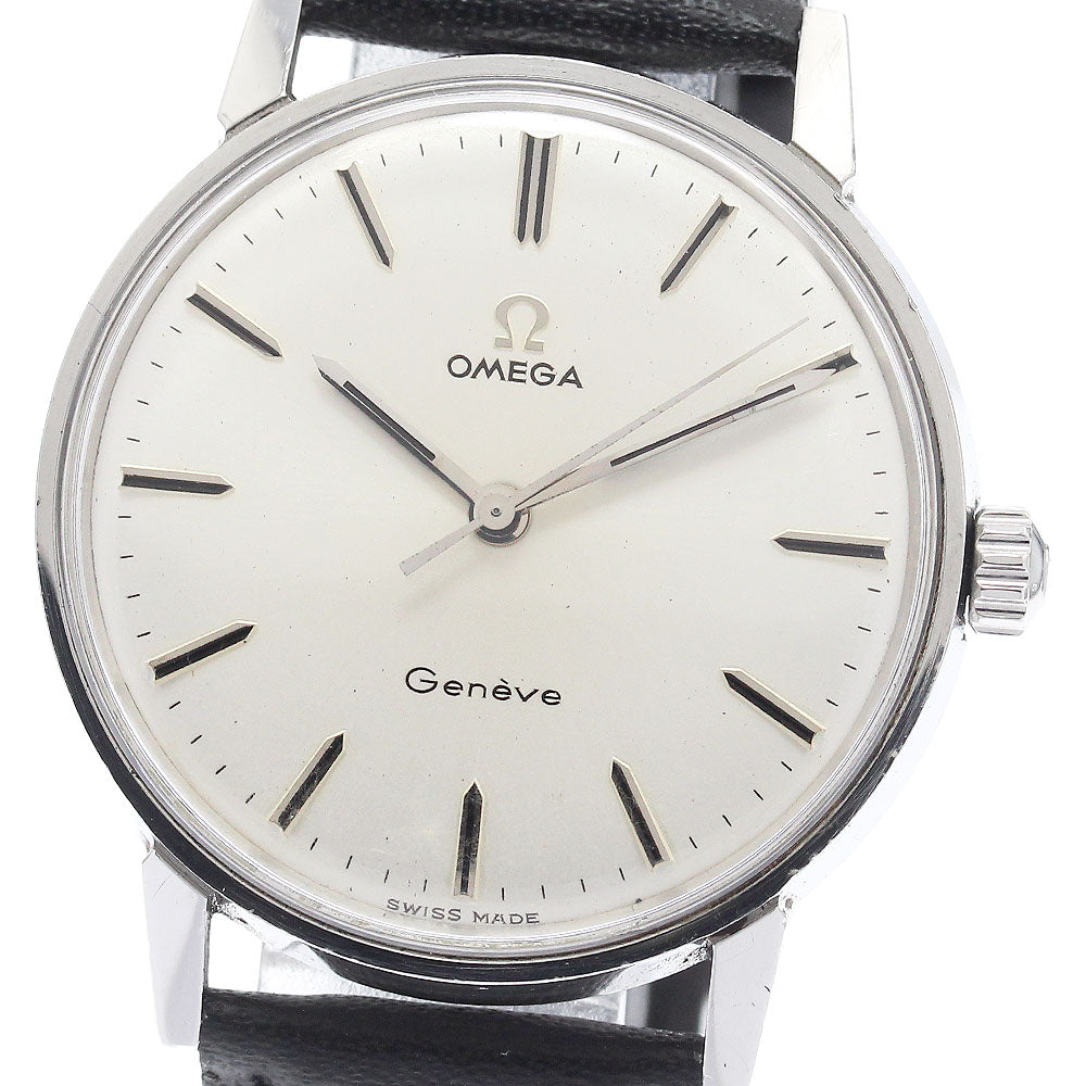 OMEGA Geneve 135.011SP Cal.601 Silver Dial Hand Winding Men's Watch_945399