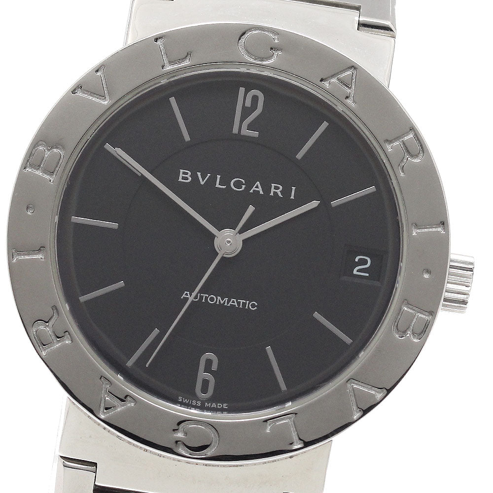 BVLGARI BVLGARIBVLGARI BB33SS Date Black Dial Automatic Men's Watch_945429