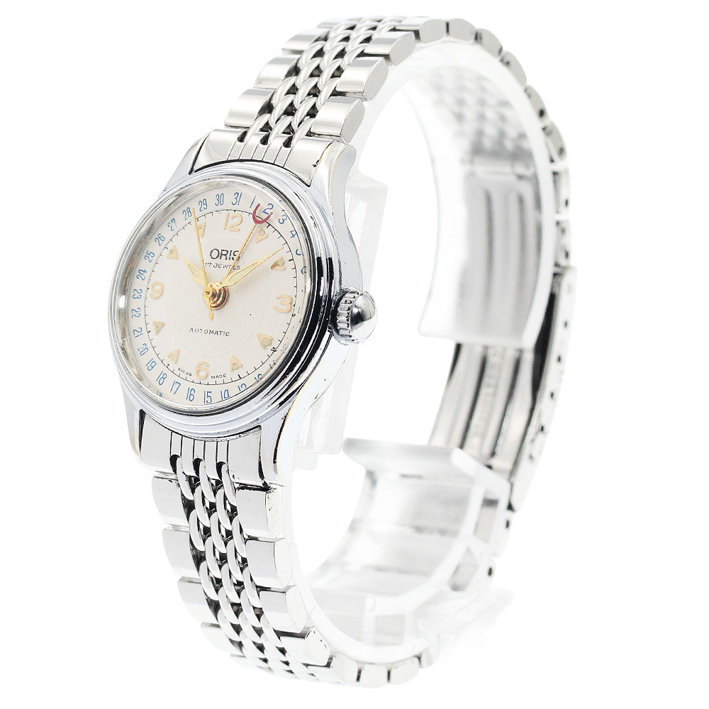 ORIS Pointer date 7405 Silver Dial Automatic Ladies Watch_945431