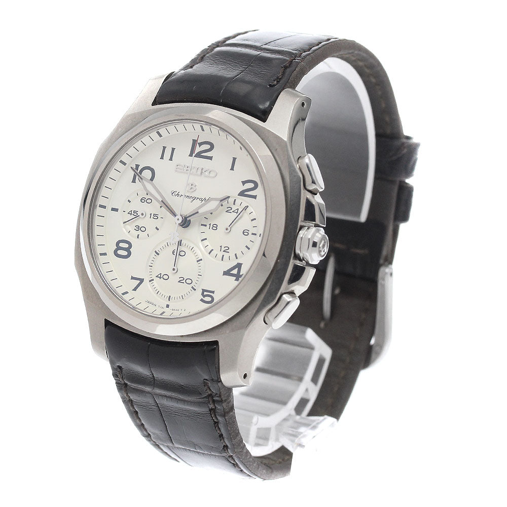 SEIKO Brights SAGJ003/7J21-0AA0 Chronograph Small Seconds Silver Dial Quartz Men's Watch_945449