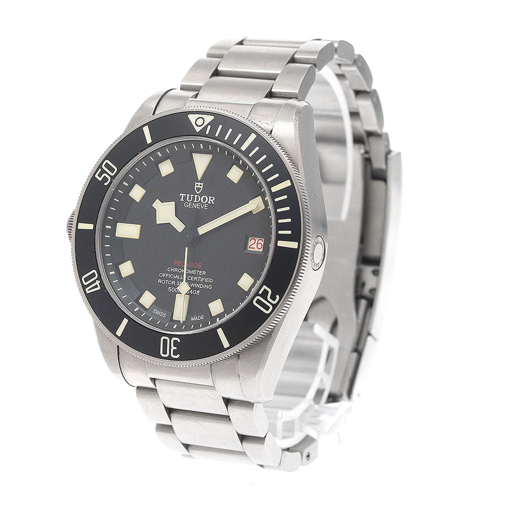 TUDOR Pelagos LHD Left Hand 25610TNL-0001 Date black Dial Automatic Men's_945464