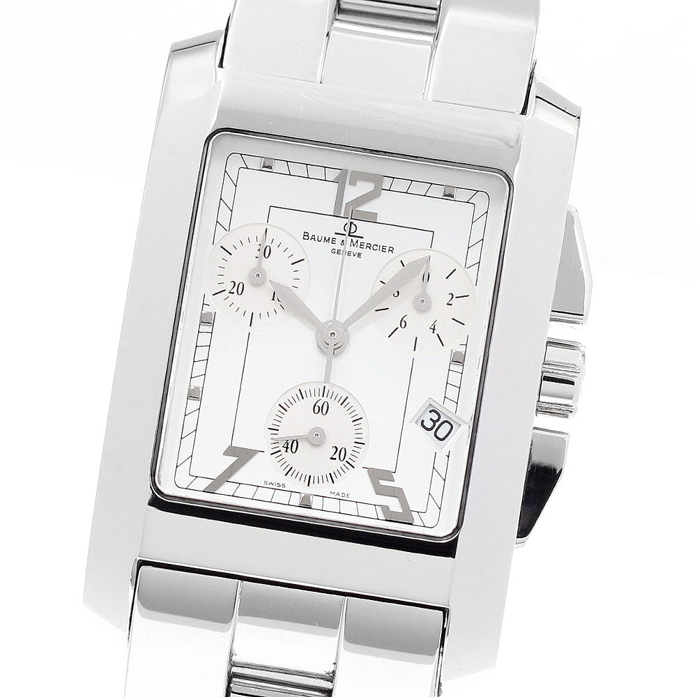 Baume & Mercier Hampton 65341 Chronograph Silver Dial Quartz Men's Watch_945468