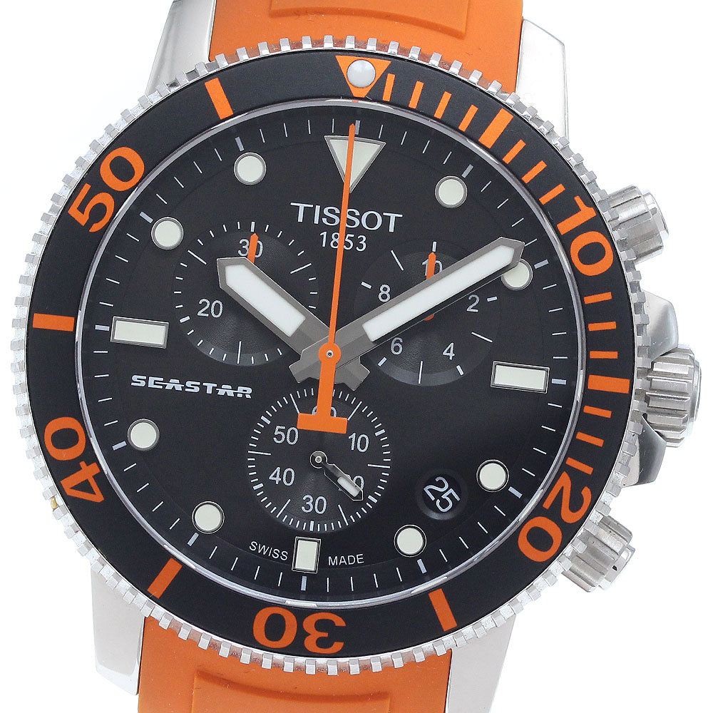 TISSOT T-Sports Sea Star T120.417.17.051.01 Date black Dial Quartz Men's_945472