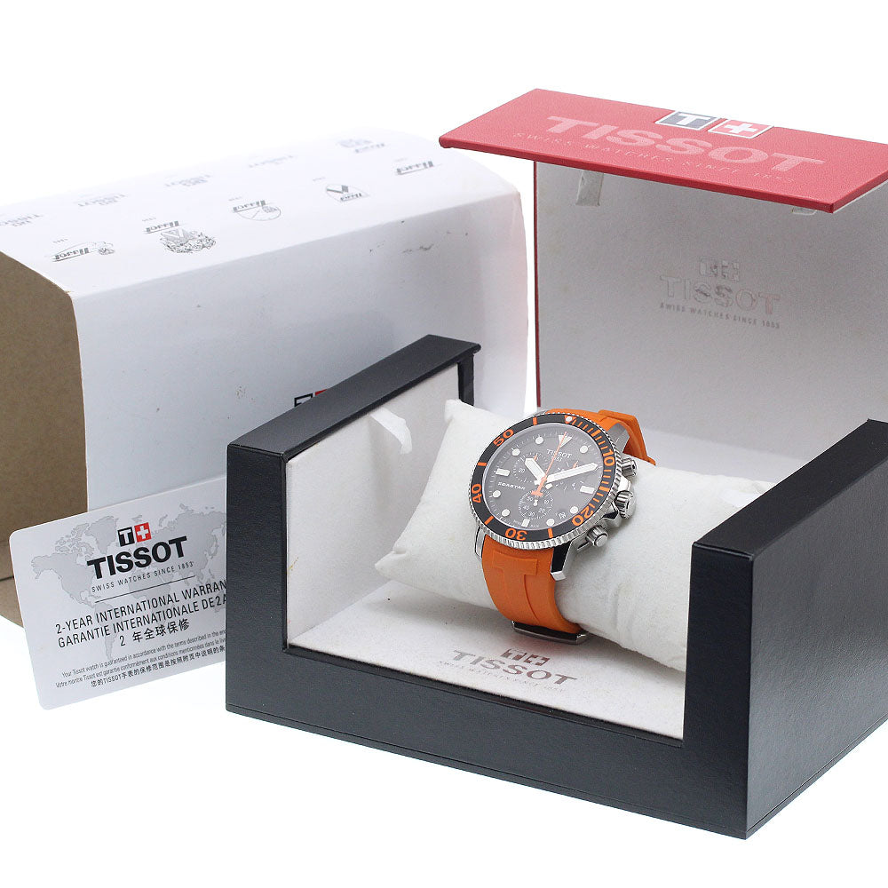 TISSOT T-Sports Sea Star T120.417.17.051.01 Date black Dial Quartz Men's_945472
