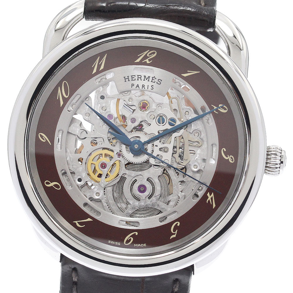 HERMES Arceau skeleton AR6.710a skeleton Dial Automatic Men's Watch_945477