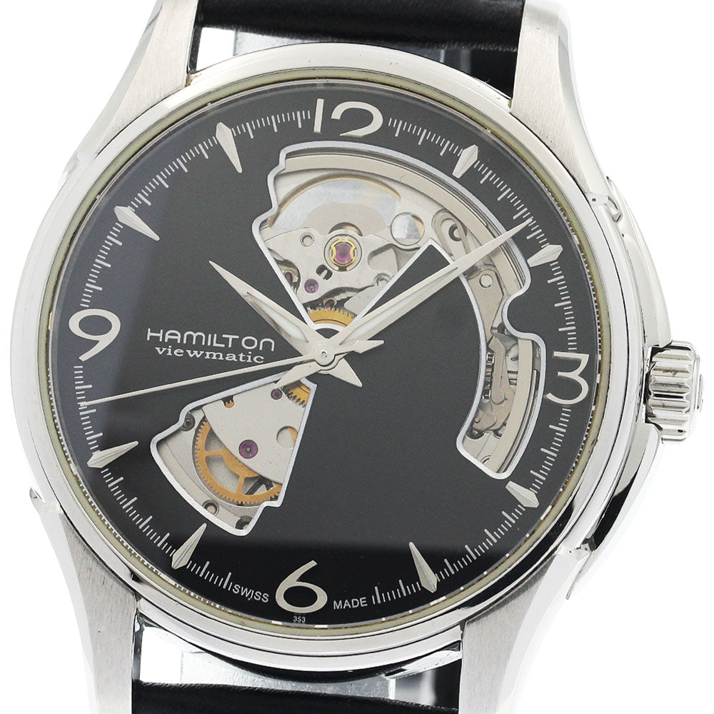 HAMILTON Jazzmaster Viewmatic H325650 Open heart Automatic Men's Watch_945482