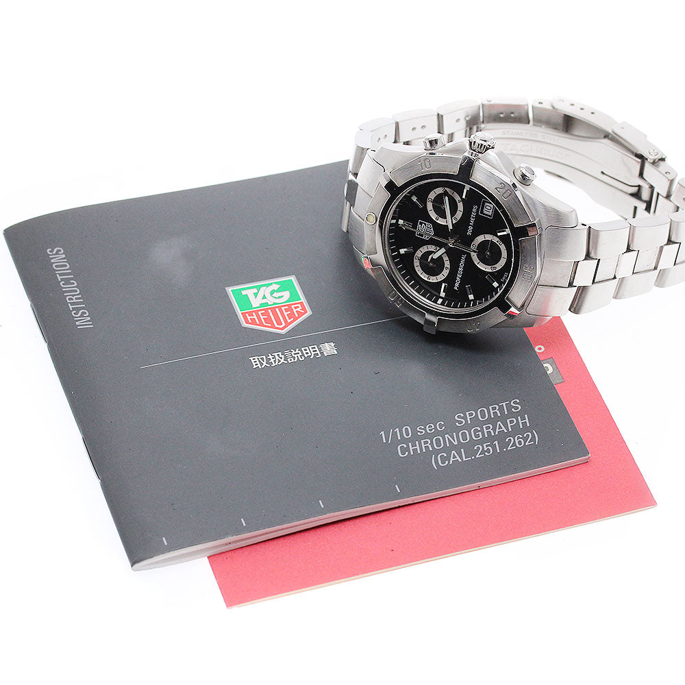 TAG HEUER Exclusive CN111F Chronograph black Dial Quartz Men's Watch_945529