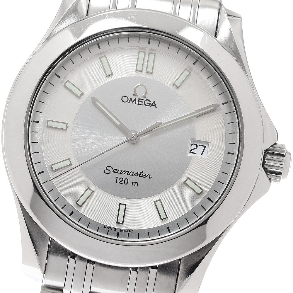 OMEGA Seamaster 120 2511.32 Date Silver Dial Quartz Men's Watch_945534