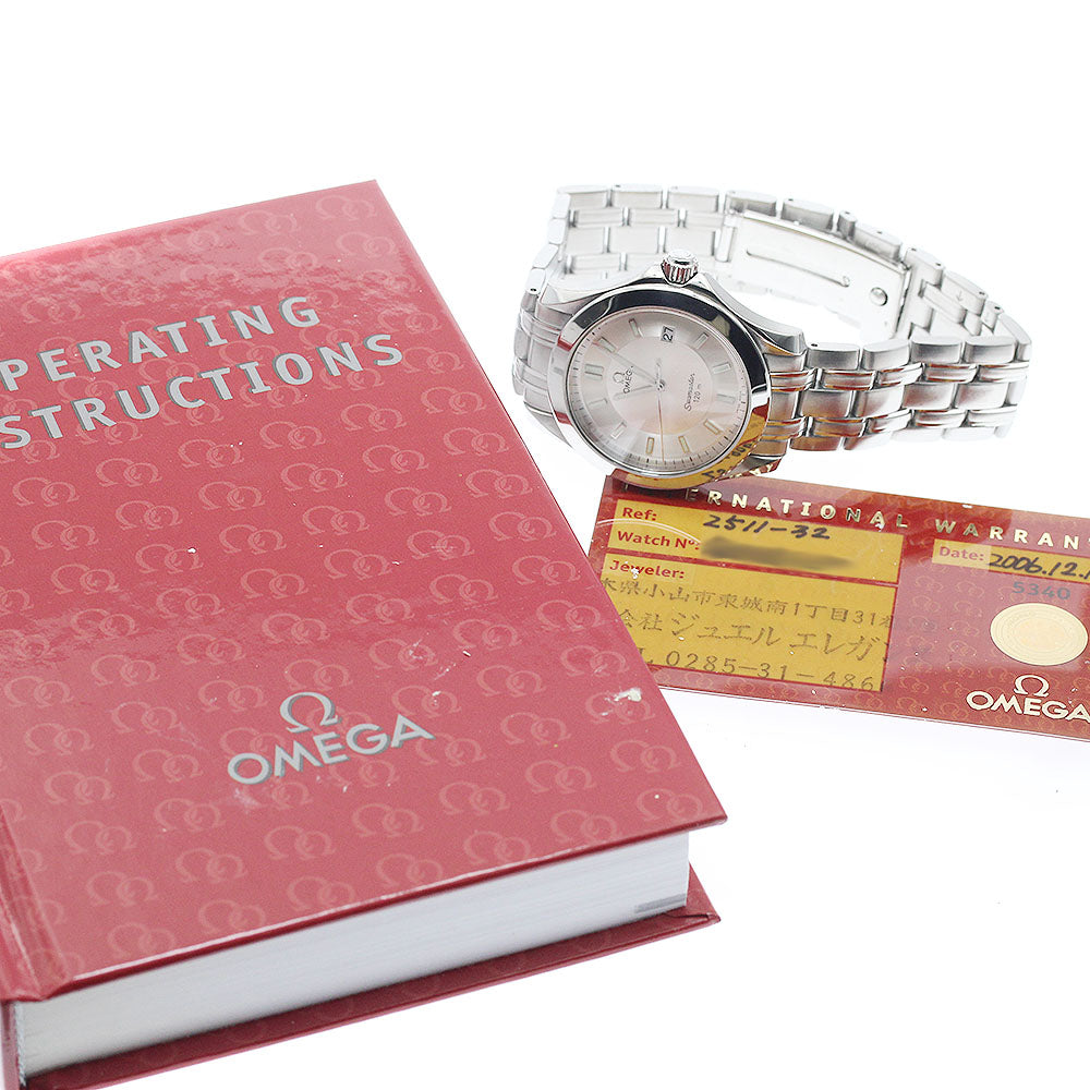 OMEGA Seamaster 120 2511.32 Date Silver Dial Quartz Men's Watch_945534