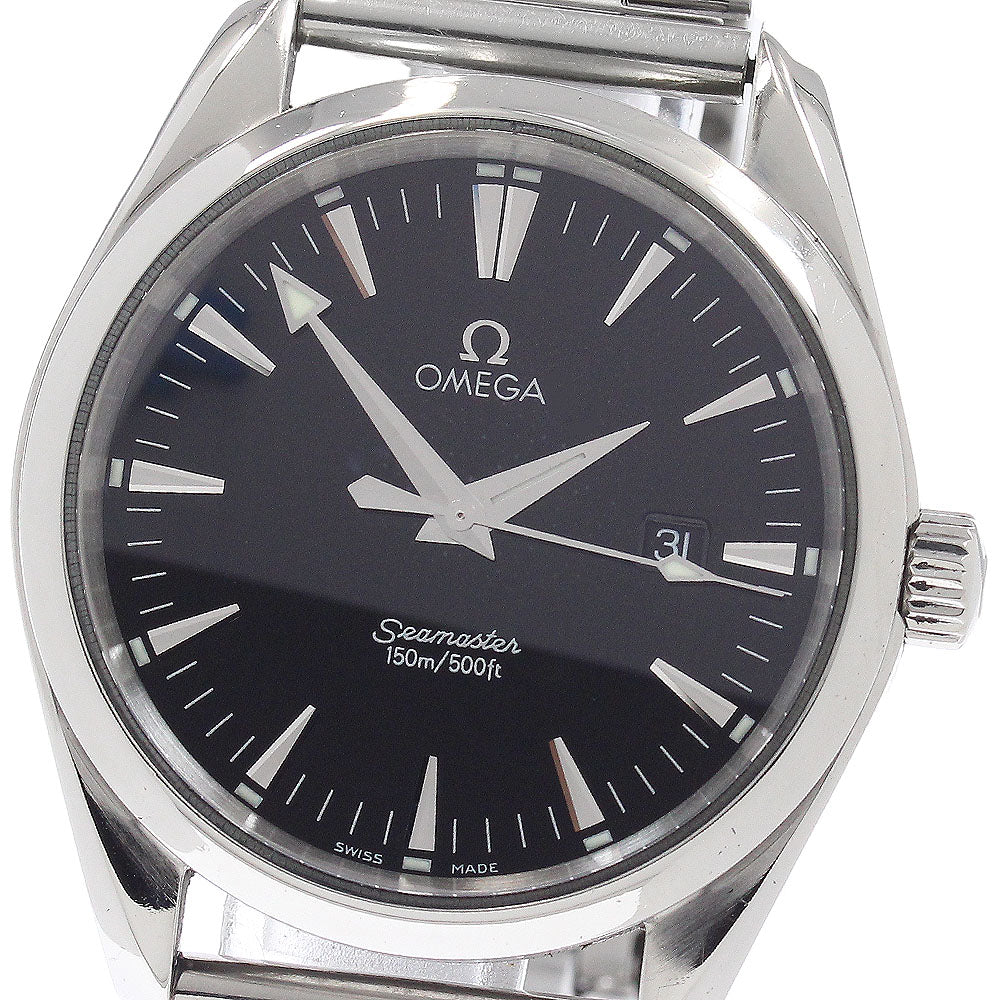 OMEGA Seamaster Aqua Terra 2517.50 Date black Dial Quartz Men's Watch_945535