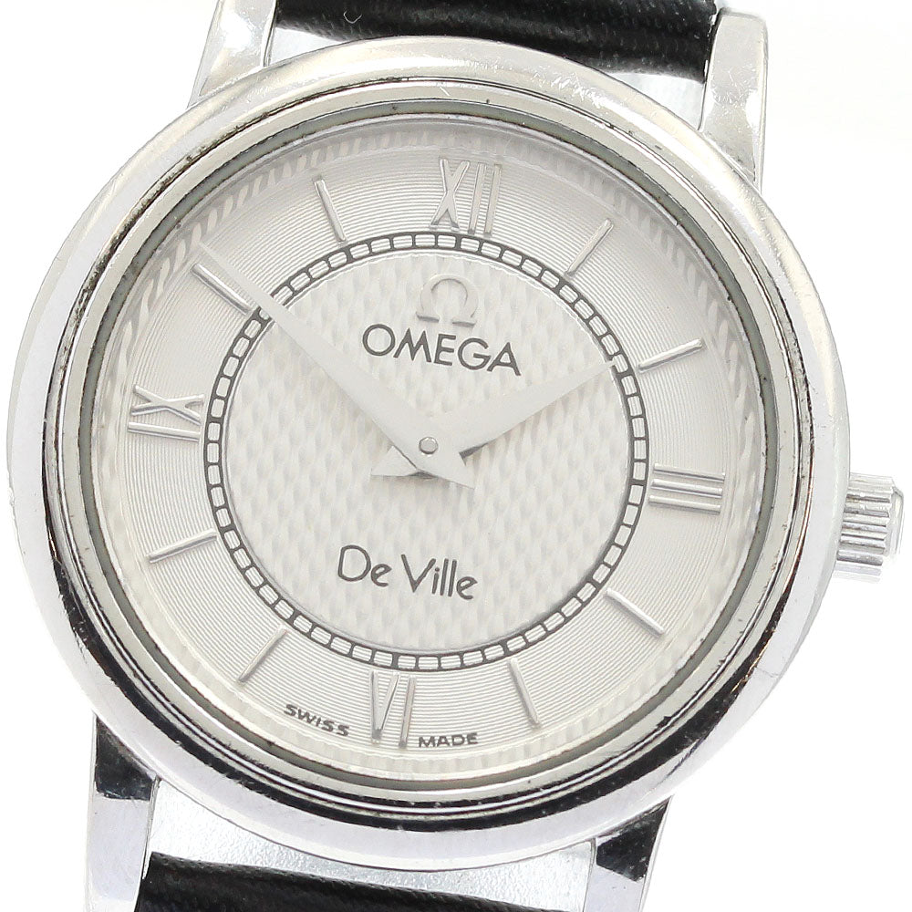OMEGA De Ville Prestige Silver Dial Quartz Ladies Watch_945546
