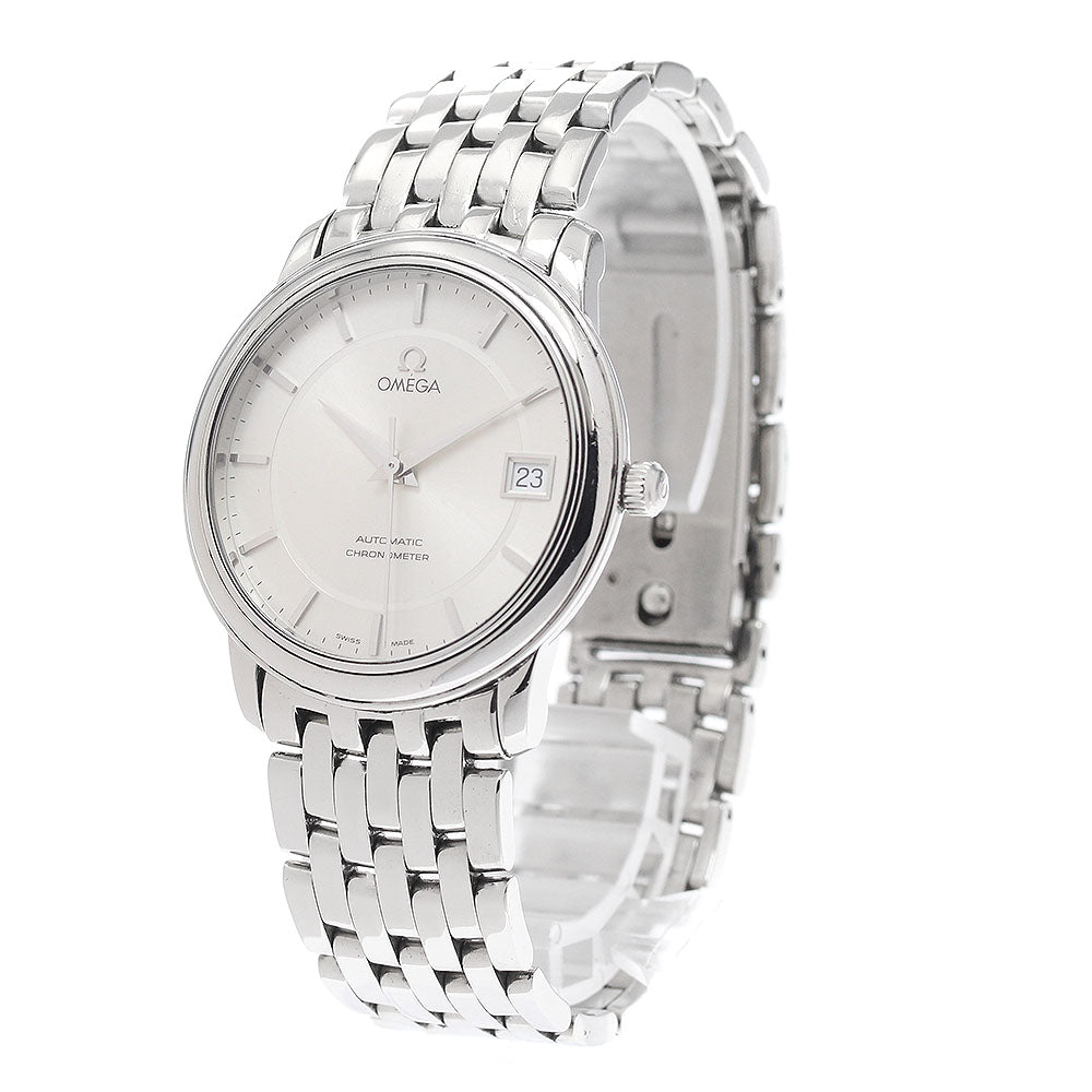 OMEGA De Ville Prestige 4500.31 Date Silver Dial Automatic Men's Watch_945567