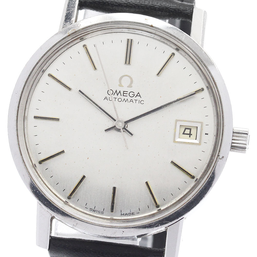 OMEGA 166.0202 Date cal.1012 Silver Dial Automatic Men's Watch_945590