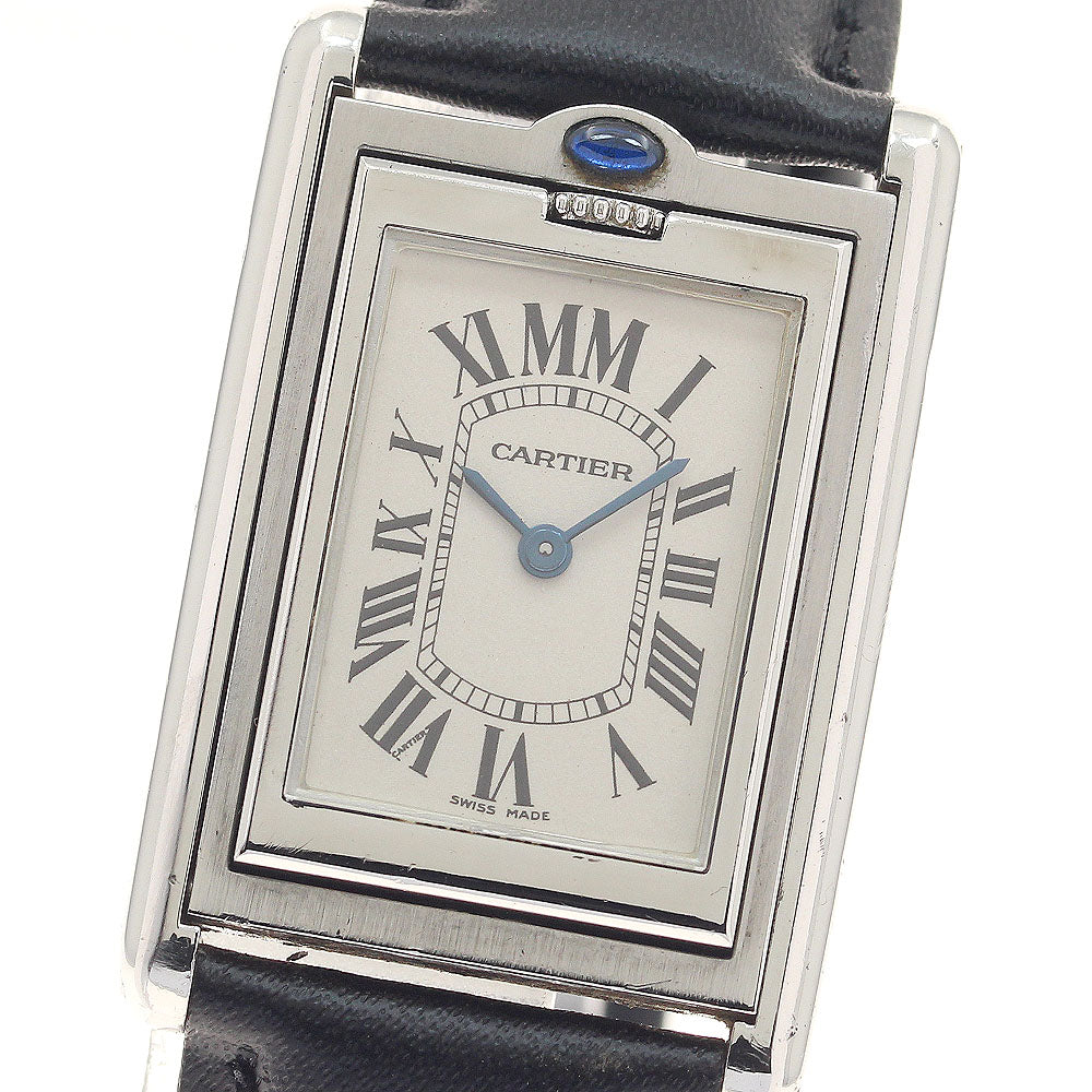CARTIER Tank bath curant MM W1014558 Millennium Limited Edition QZ Boy's_945597