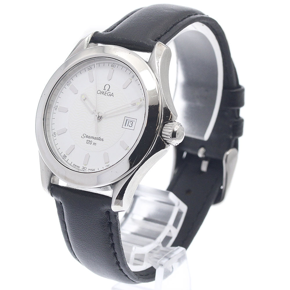 OMEGA Seamaster120 2511.21 Date white Dial Quartz Men's Watch_945617