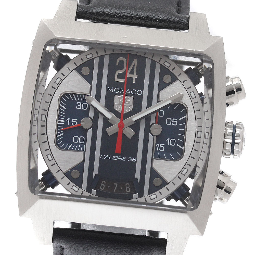 TAG HEUER Monaco 24 CAL5111 Chronograph caliber 36 Automatic Men's Watch_945621