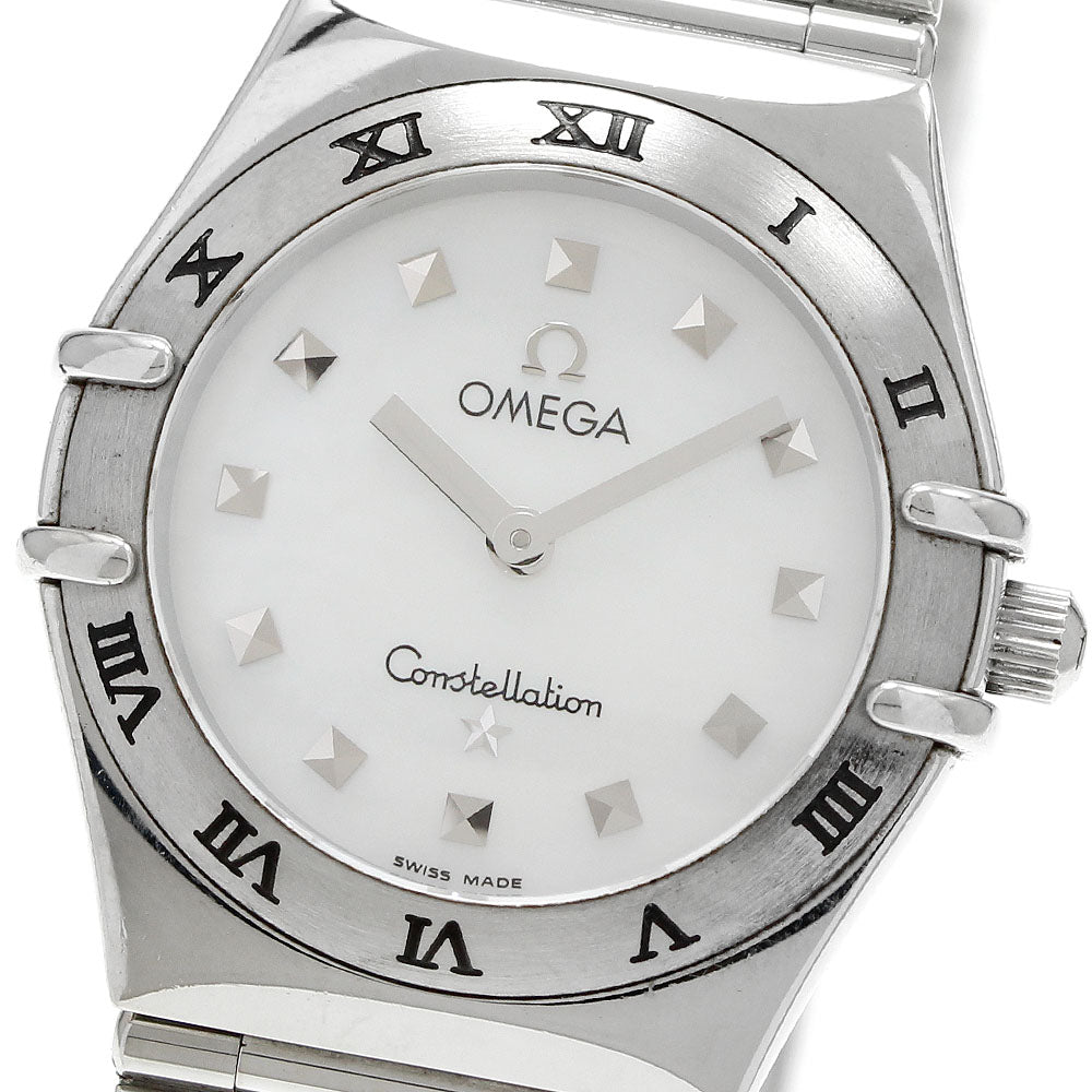 OMEGA Constellation 1571.71 White shell Dial Quartz Ladies Watch_945636