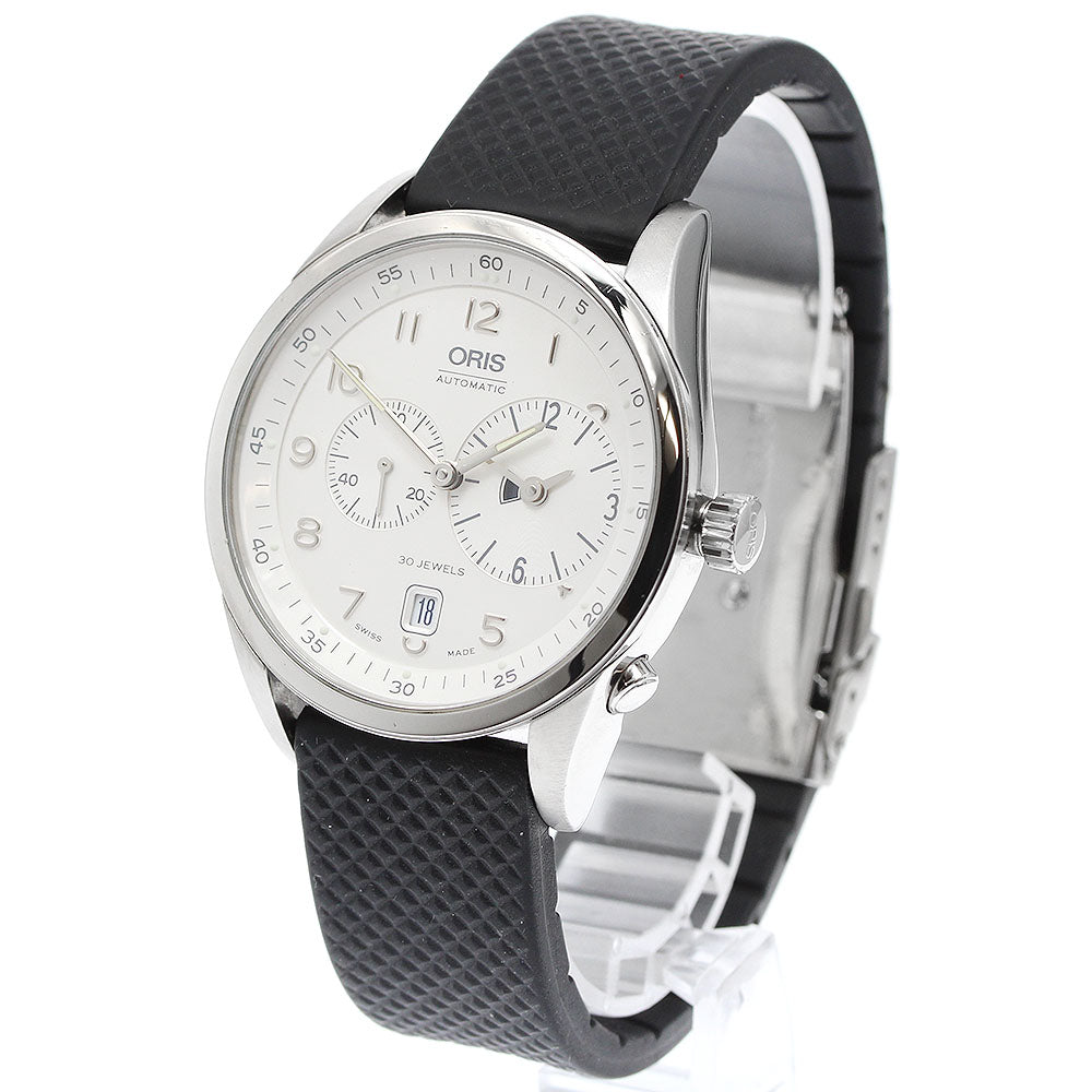 ORIS classic world timer 7513 Dual time date Automatic Men's Watch_945667