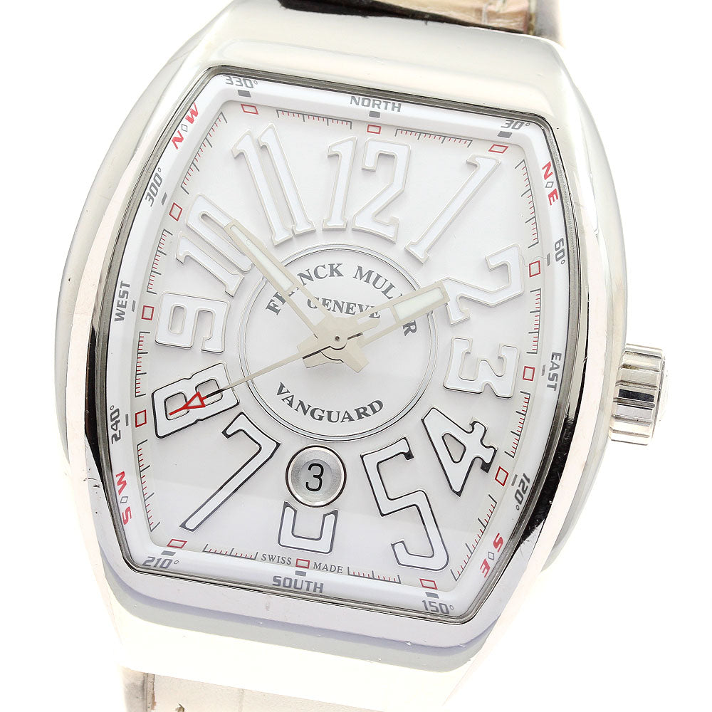 FRANCK MULLER Vanguard V45SCDT Date white Dial Automatic Men's Watch_945683