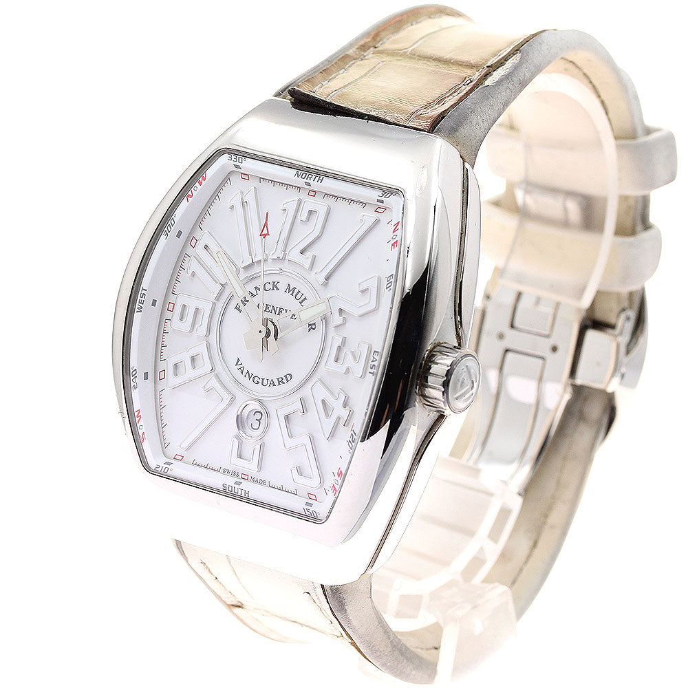 FRANCK MULLER Vanguard V45SCDT Date white Dial Automatic Men's Watch_945683