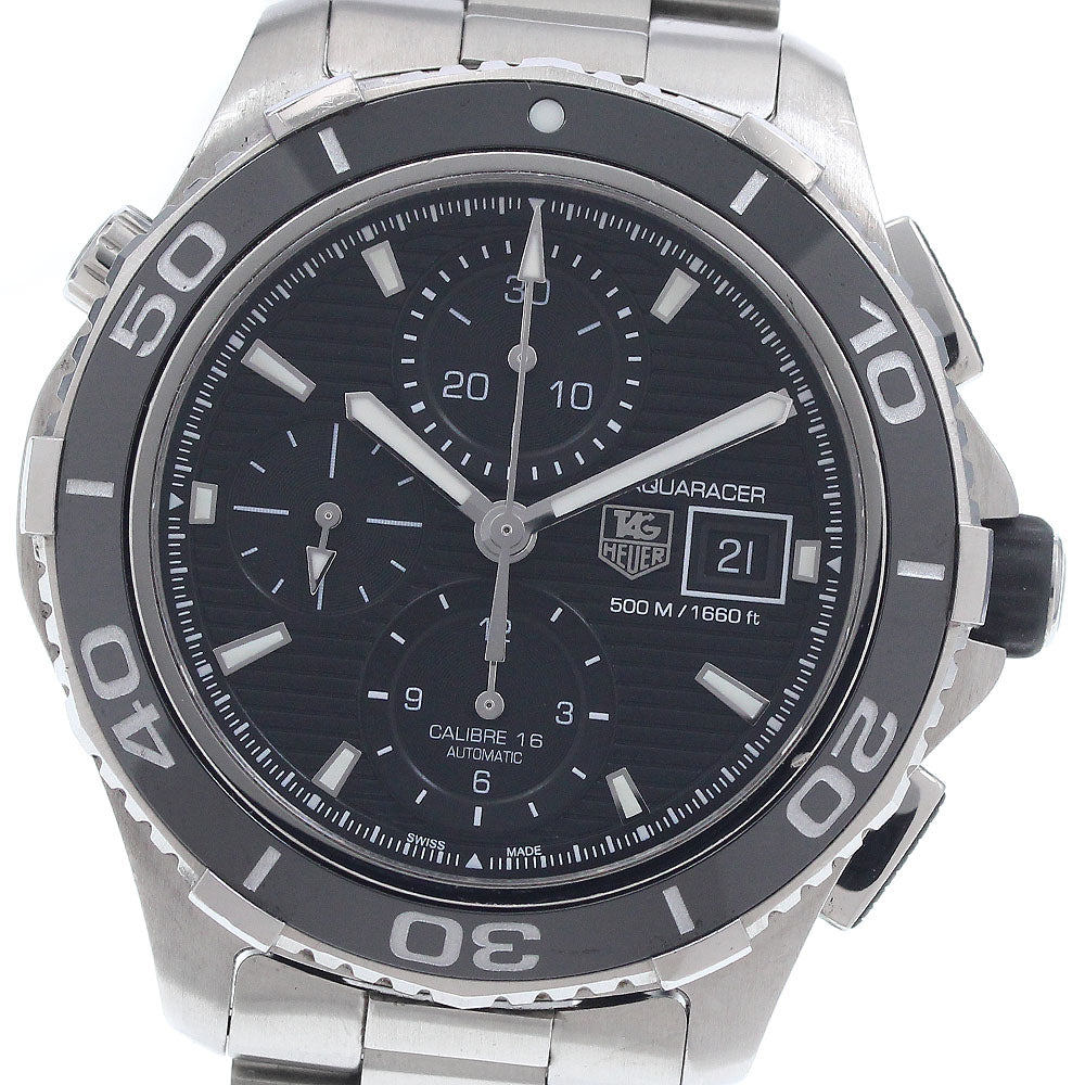 TAG HEUER Aqua racer CAK2110 Chronograph Date Automatic Men's Watch_945745
