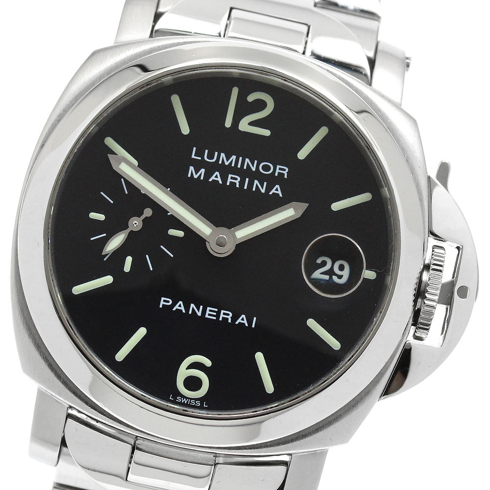 PANERAI Luminor Marina PAM00050 Small Second Date Automatic Men's Watch_945754