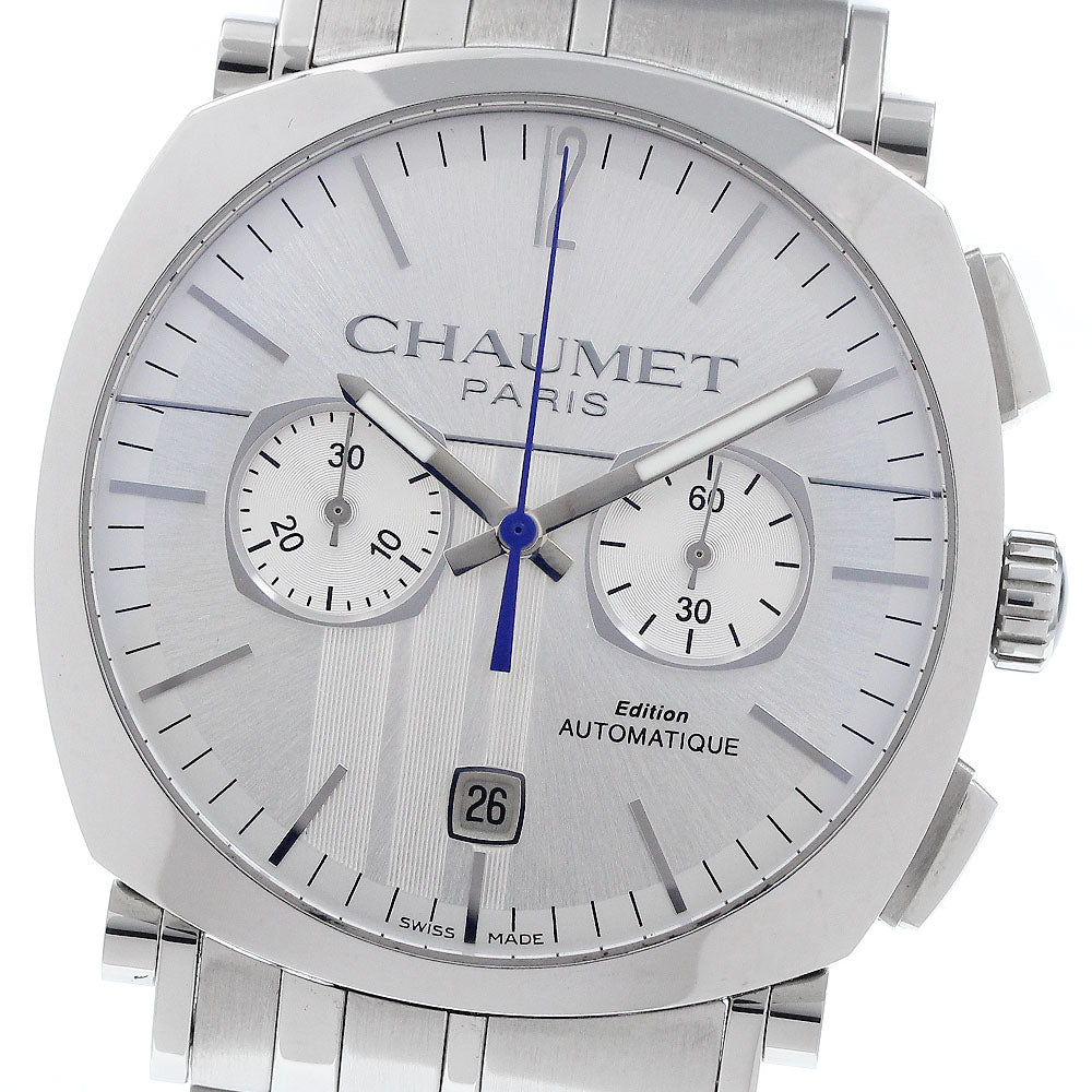 Chaumet Dandy Chronograph W11690-30B Date Silver Dial Automatic Men's_945756