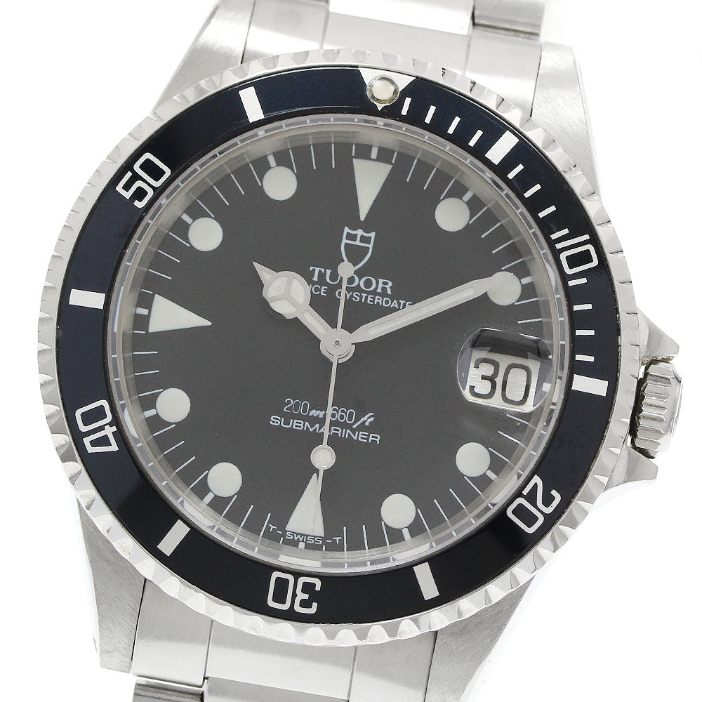 TUDOR Prince Oyster Date Submariner 76000 black Dial Automatic Men's_945762
