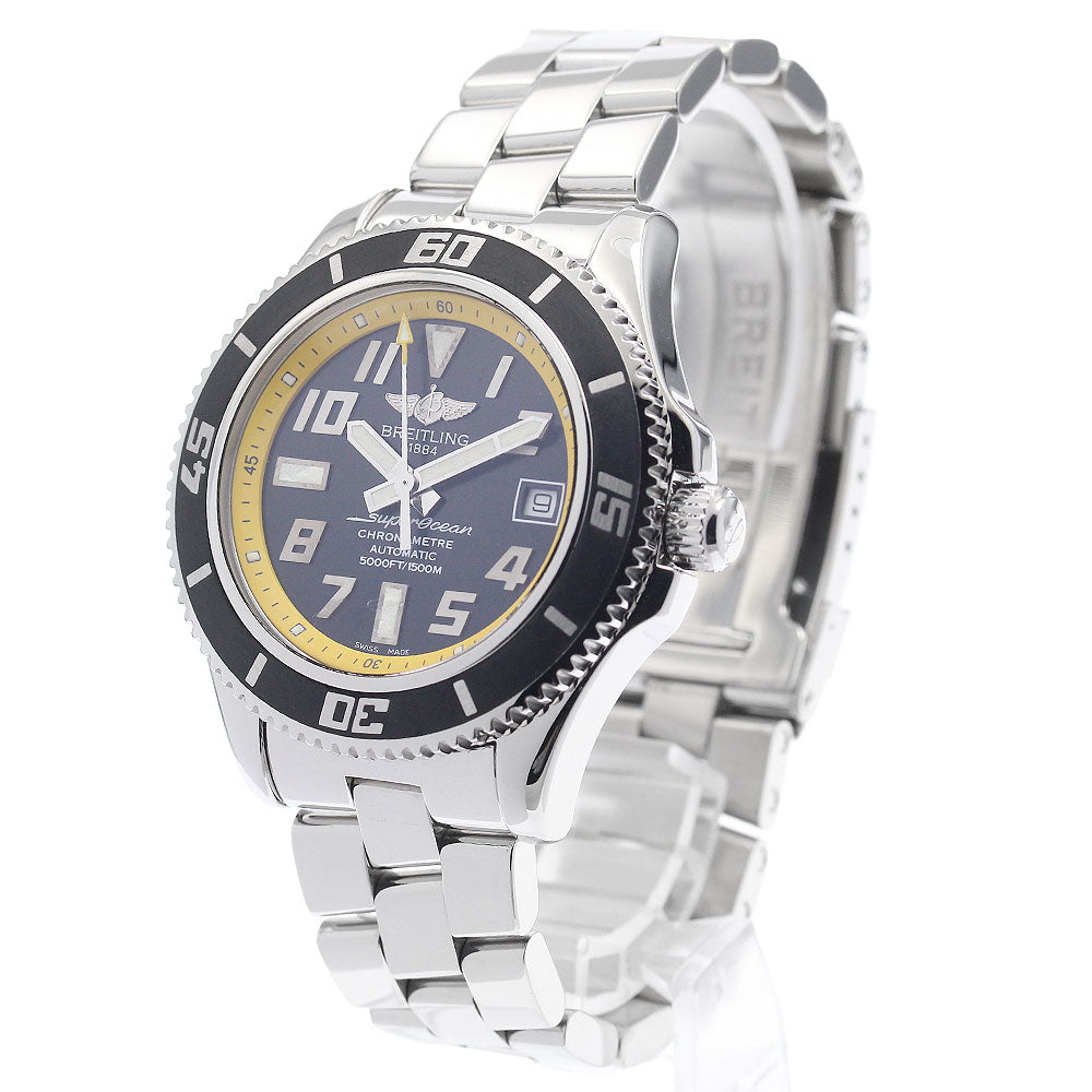 BREITLING Super Ocean 42 A17364 Date black Dial Automatic Men's Watch_945791